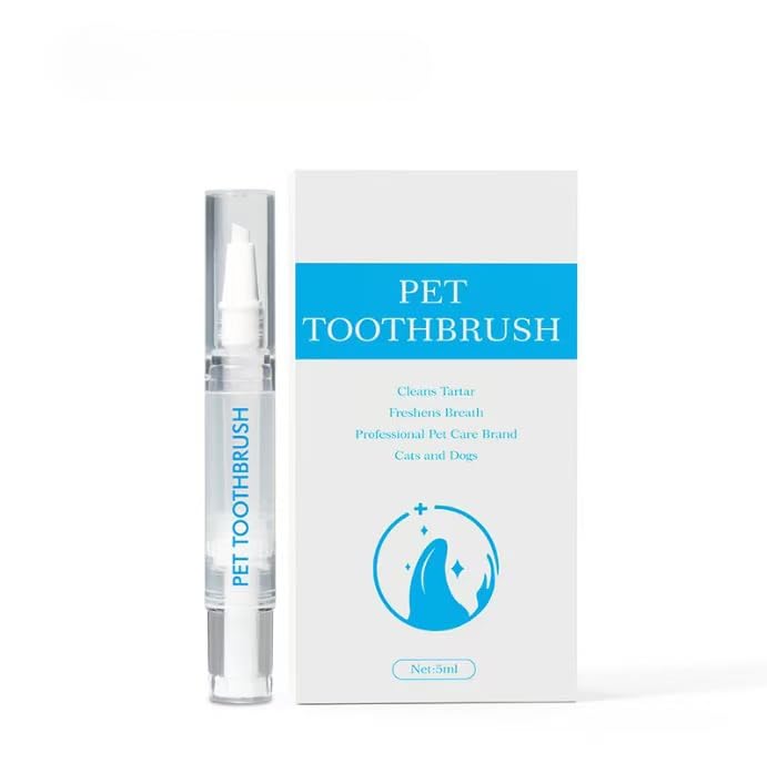 Pet Teeth Cleaning Pen 2-Pack with Soft Brush Head Q5876