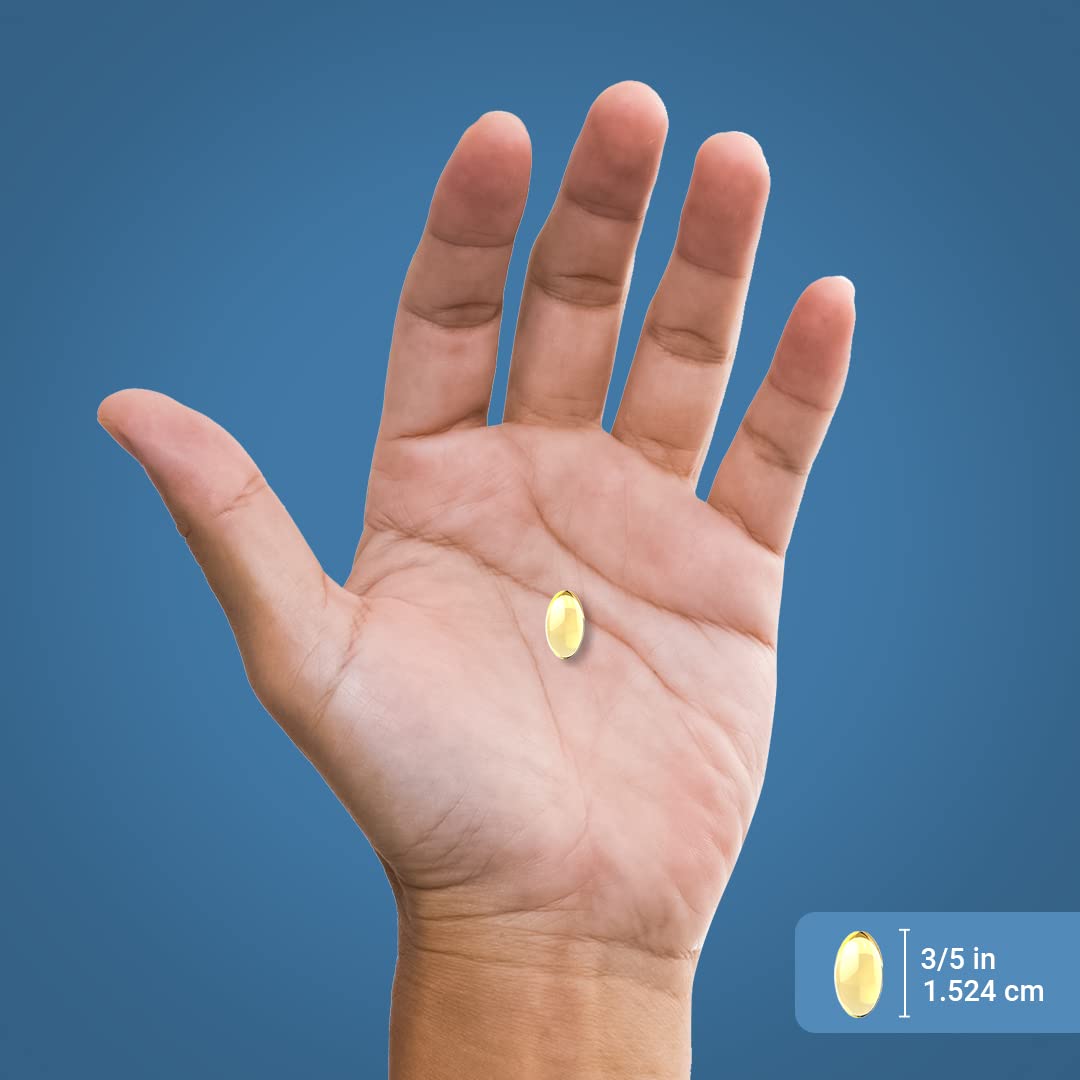 Fish Oil Omega 3 Supplement 1340 mg 200 Mini Softgels Y40624