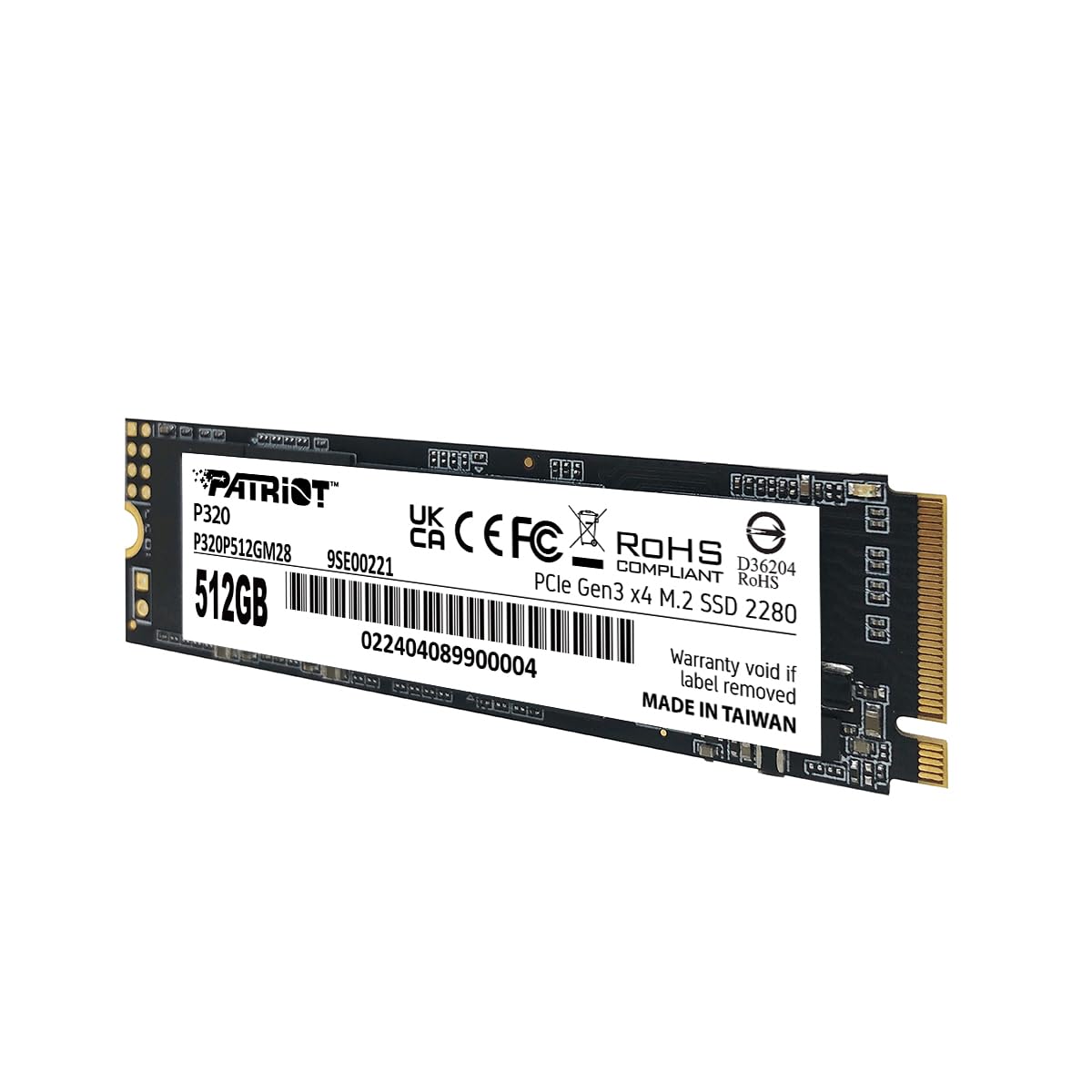 512GB PCIe Gen 3x4 M.2 2280 SSD Y721