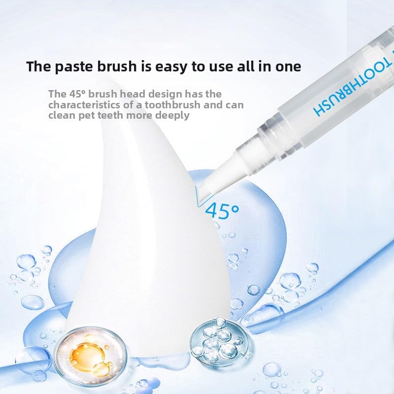 Pet Teeth Cleaning Pen 2-Pack with Soft Brush Head Q5876