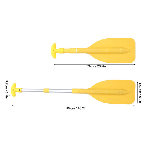 2Pcs Telescopic Adjustable Canoe Paddles B85945