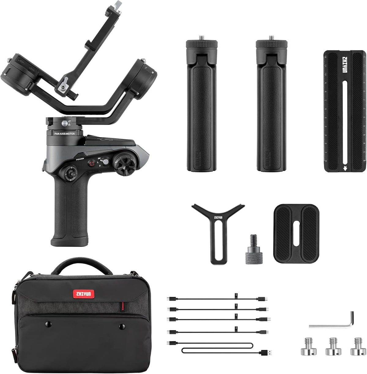 3-Axis Gimbal Stabilizer for DSLR and Mirrorless Camera Q313802