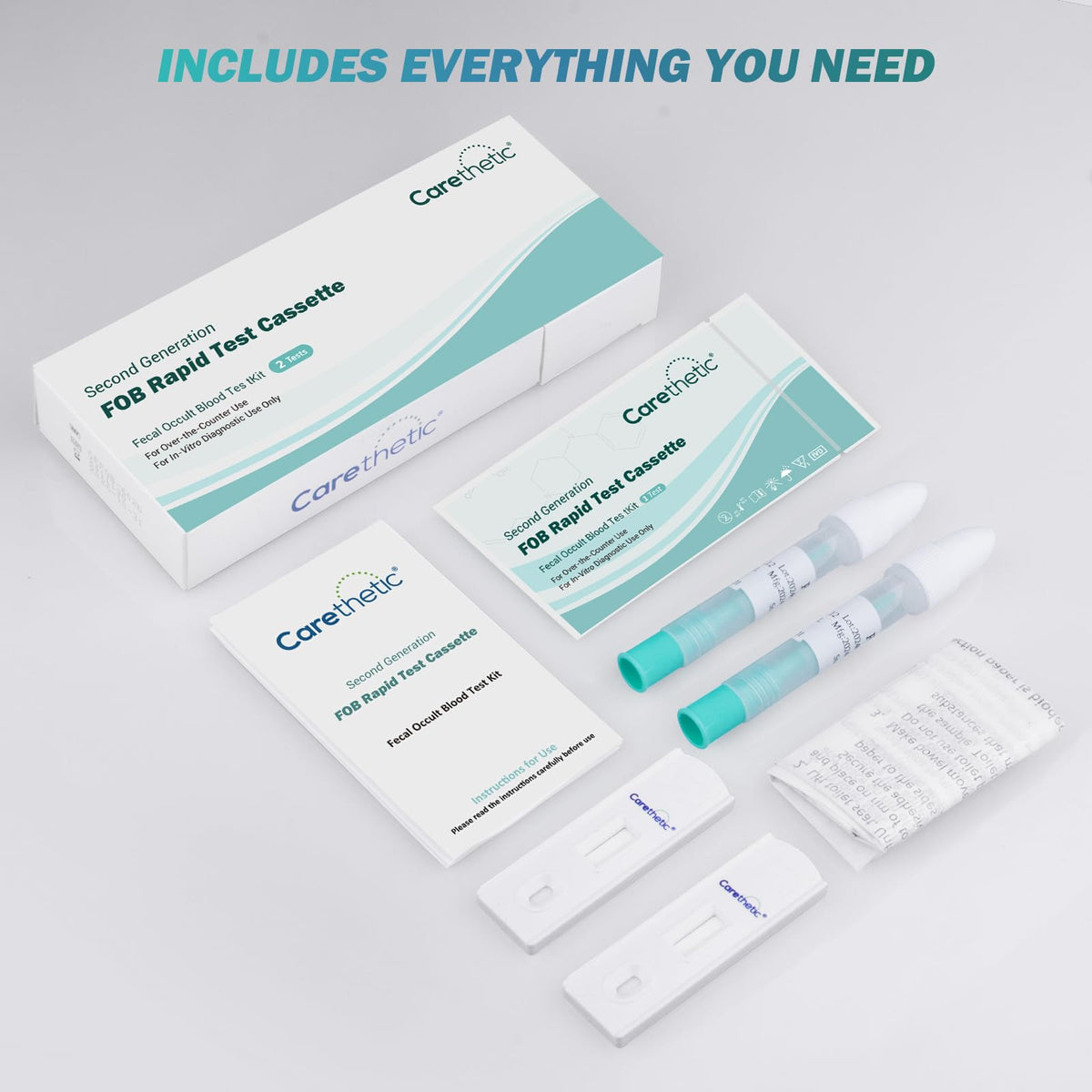 Immunochemical Fecal Occult Blood Screening Kit 2 Pack H212