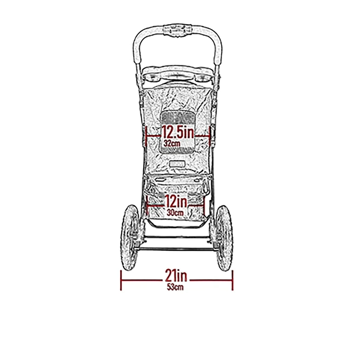 Pet Stroller for Cats Dogs F434