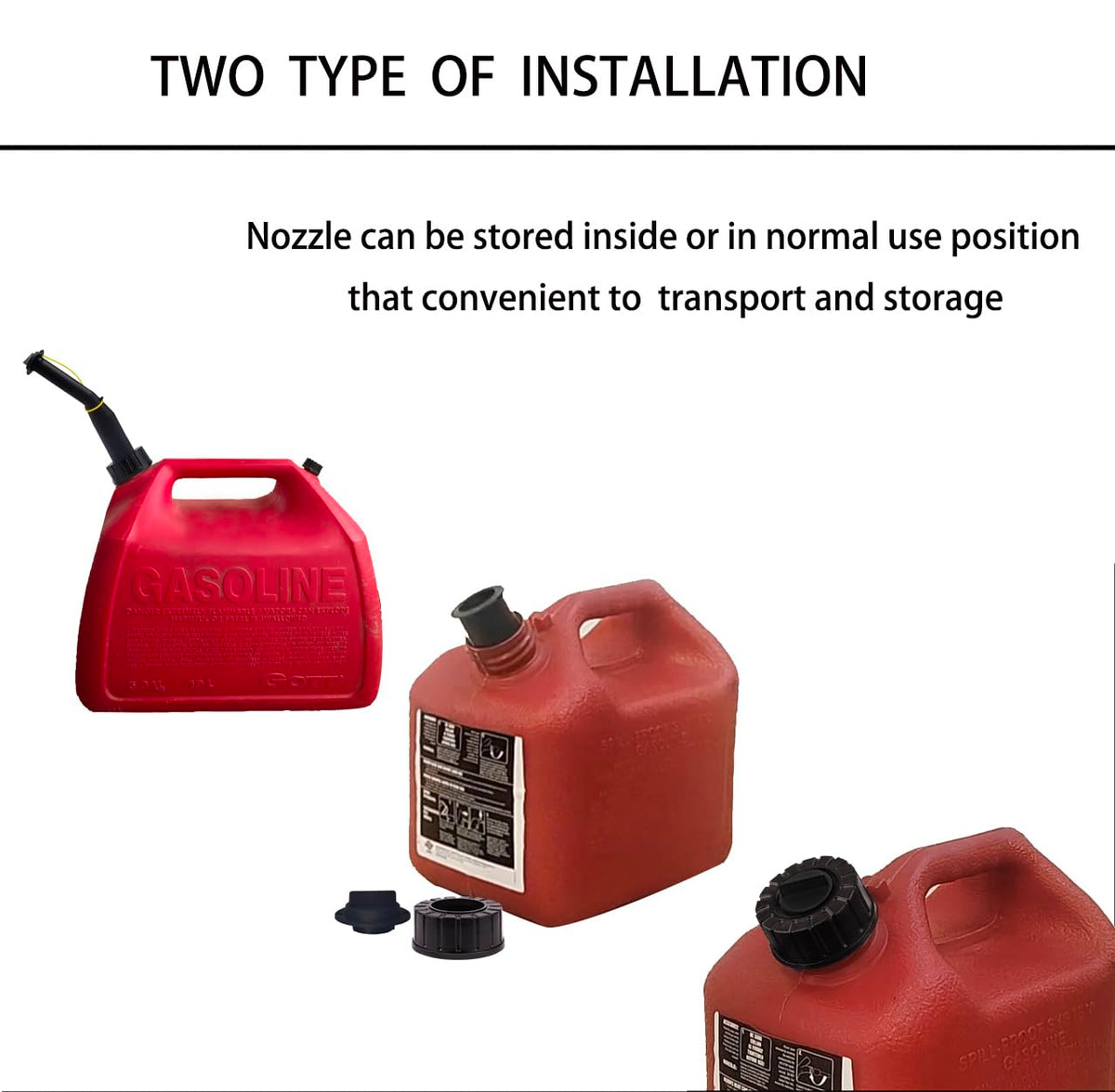 Gas Can Spout Replacement Kit A146