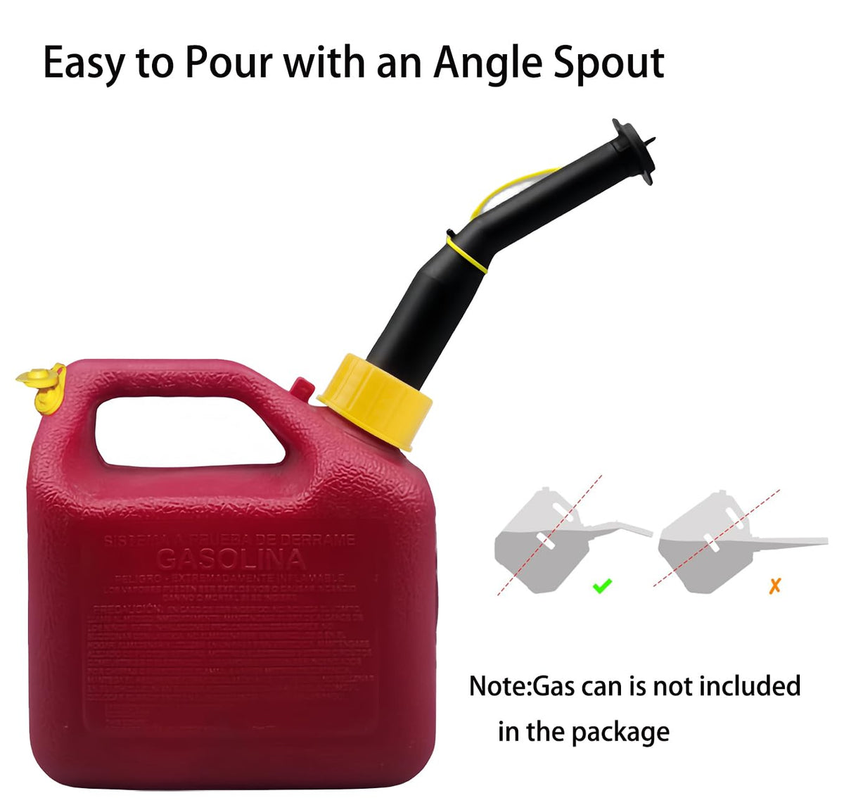 Gas Can Spout Replacement Kit A146