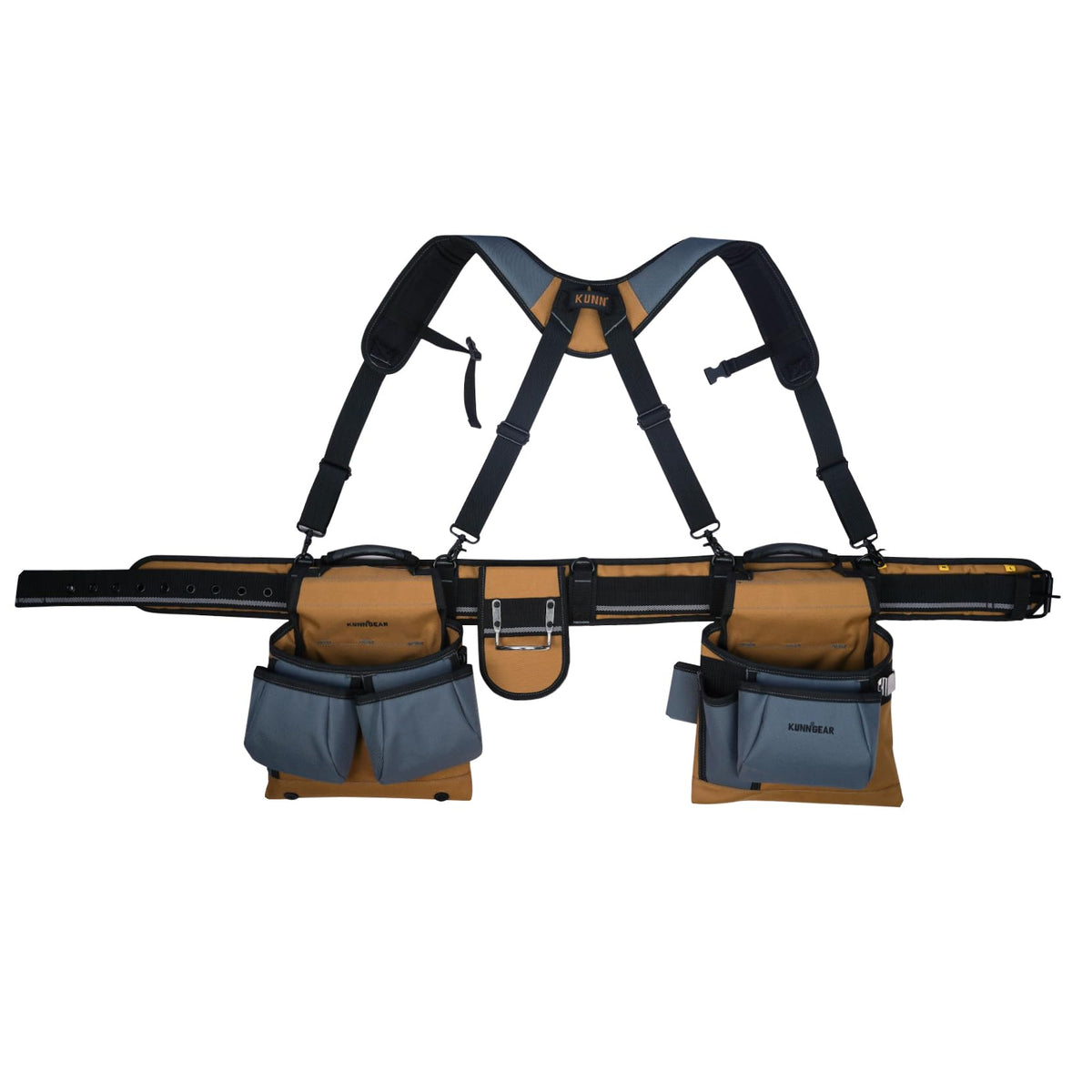 Khaki Carpenter Tool Belt with Suspenders I62299