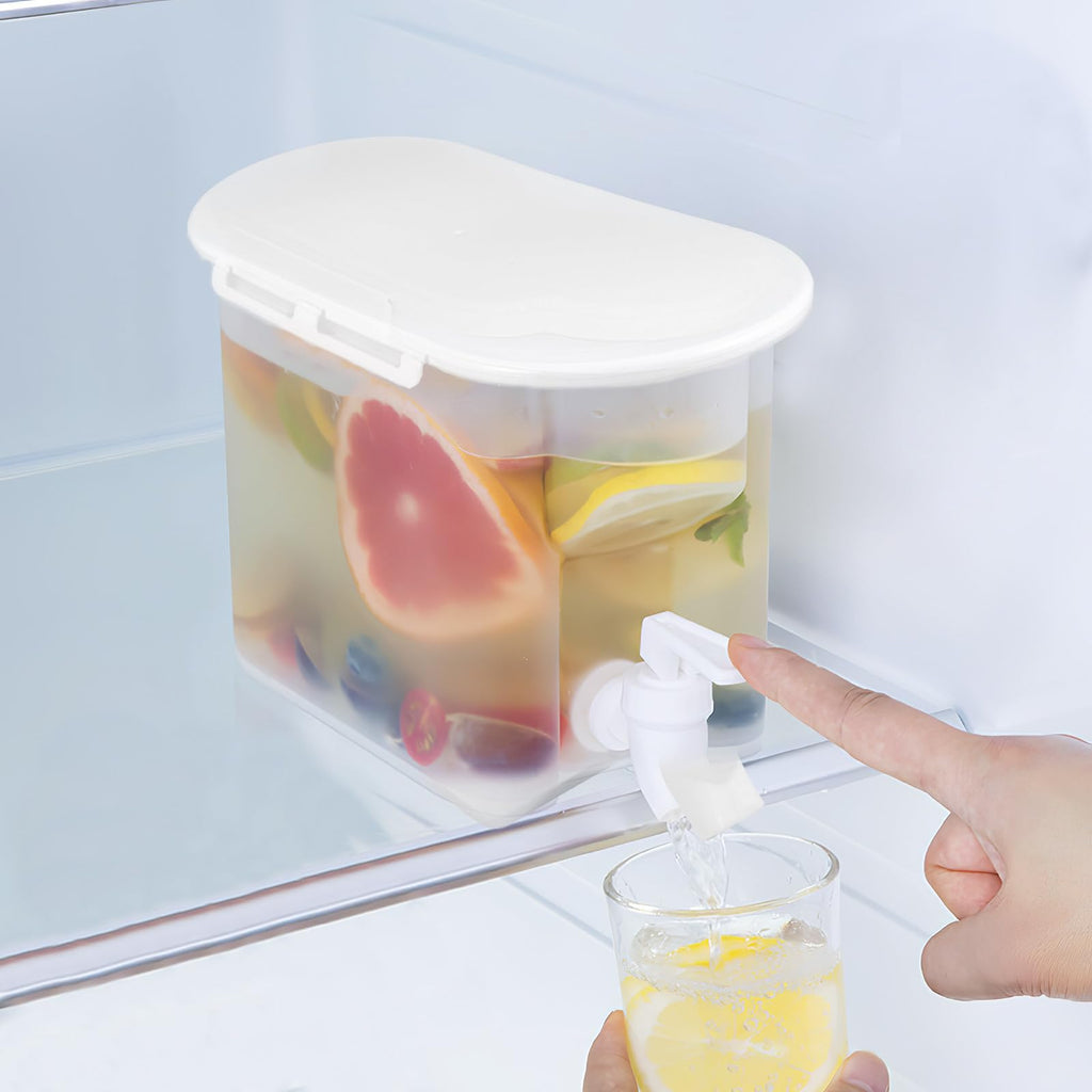Water Jug with Faucet Large Capacity PP Container Y683729