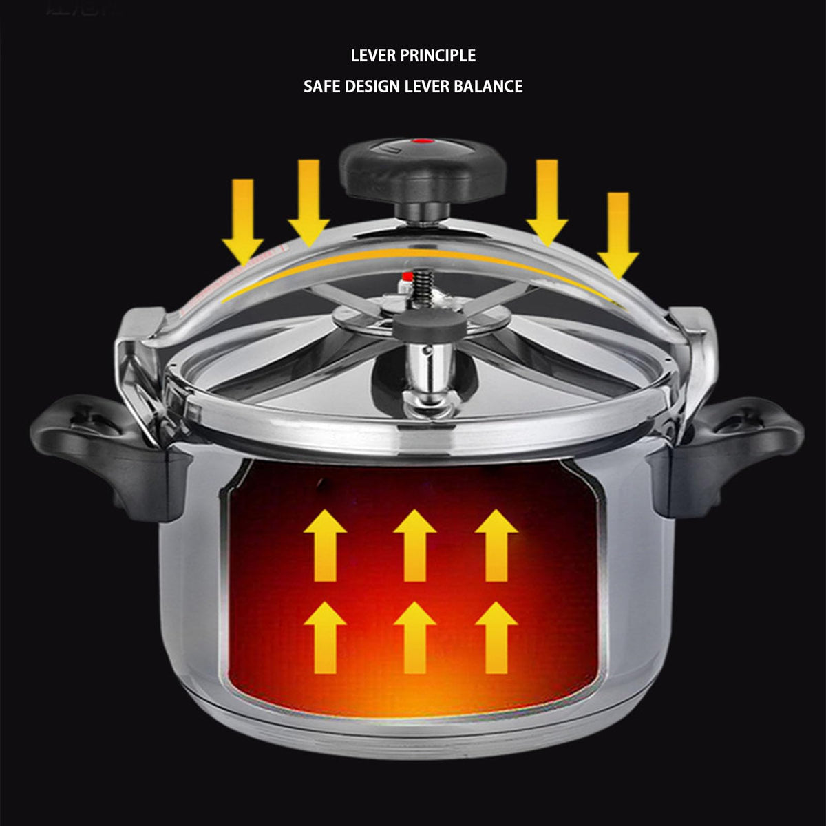 3L Stainless Steel Pressure Canner P612