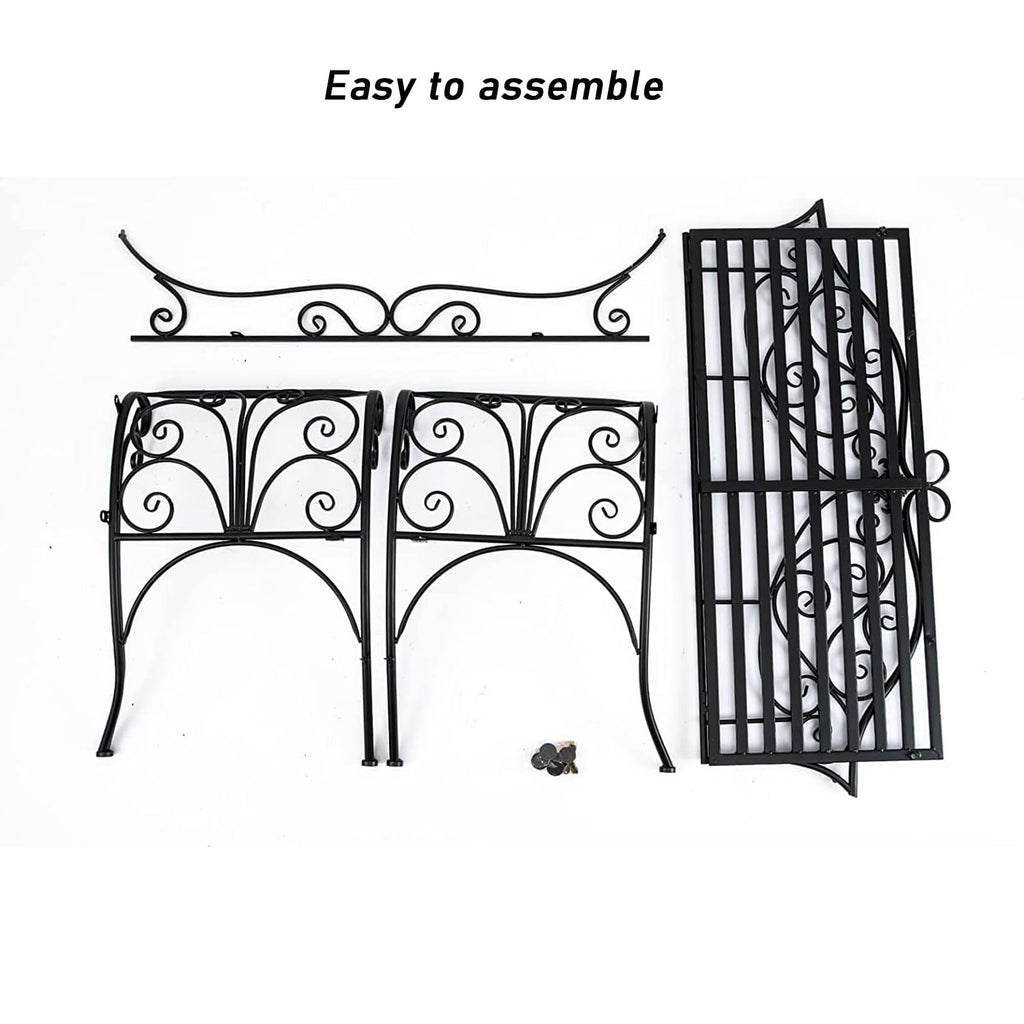 Cast Iron Outdoor Bench 400 lbs Capacity A5702
