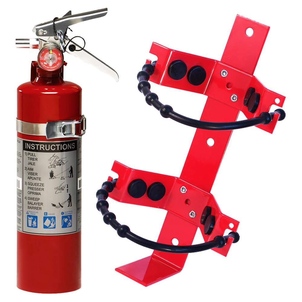 2 Pack 2.5 Lb ABC Fire Extinguisher E1497