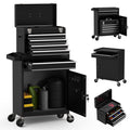 5 Drawer Rolling Tool Chest with Wheels and Lock A99259