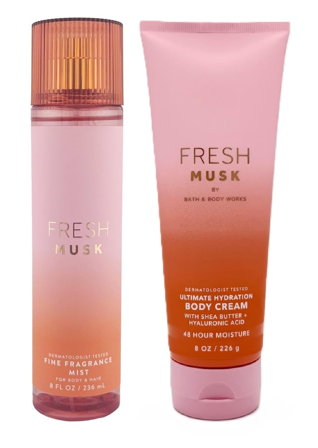 Fresh Musk Mist and Body Cream Set C3380