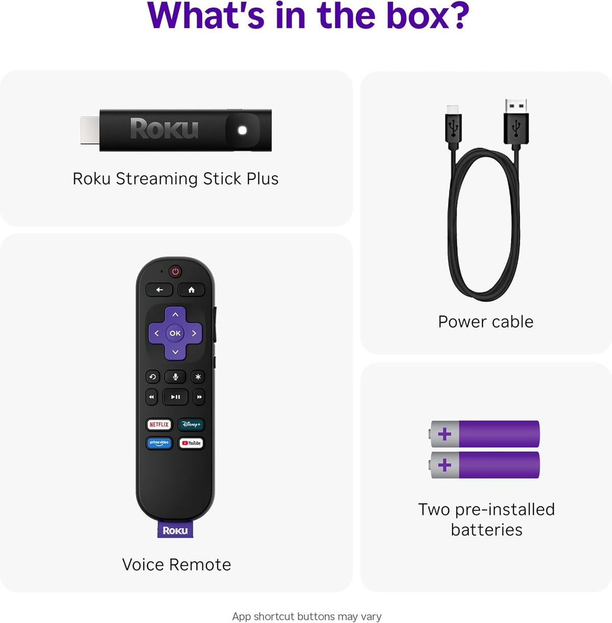 4K HDR Streaming Stick with Voice Remote W189680