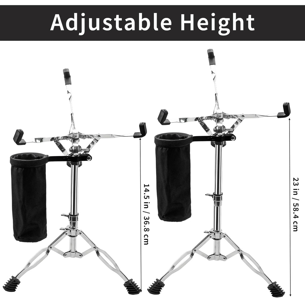 Adjustable Snare Drum Stand with Sticks Holder M5725