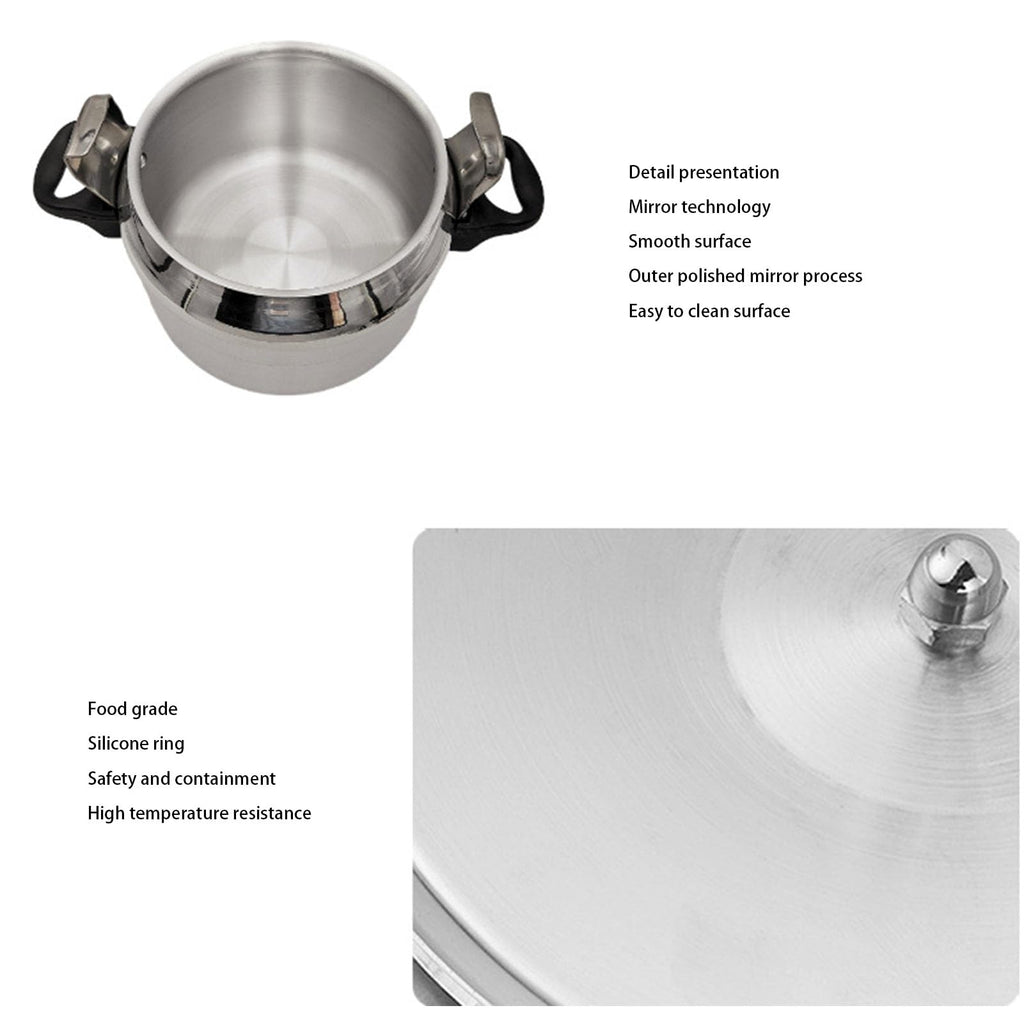 3L Stainless Steel Pressure Canner P612