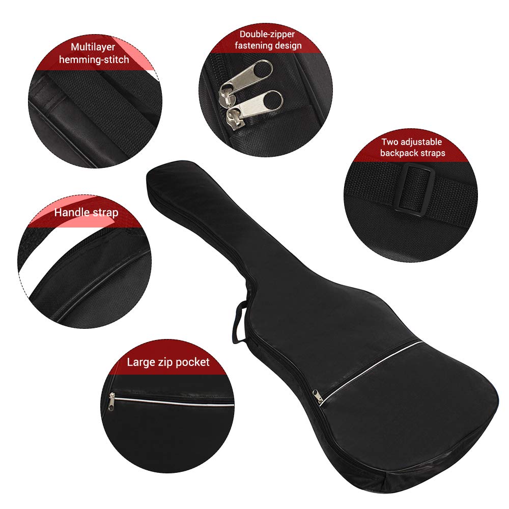 Electric Guitar Bag 600D Oxford Cloth Padded V615