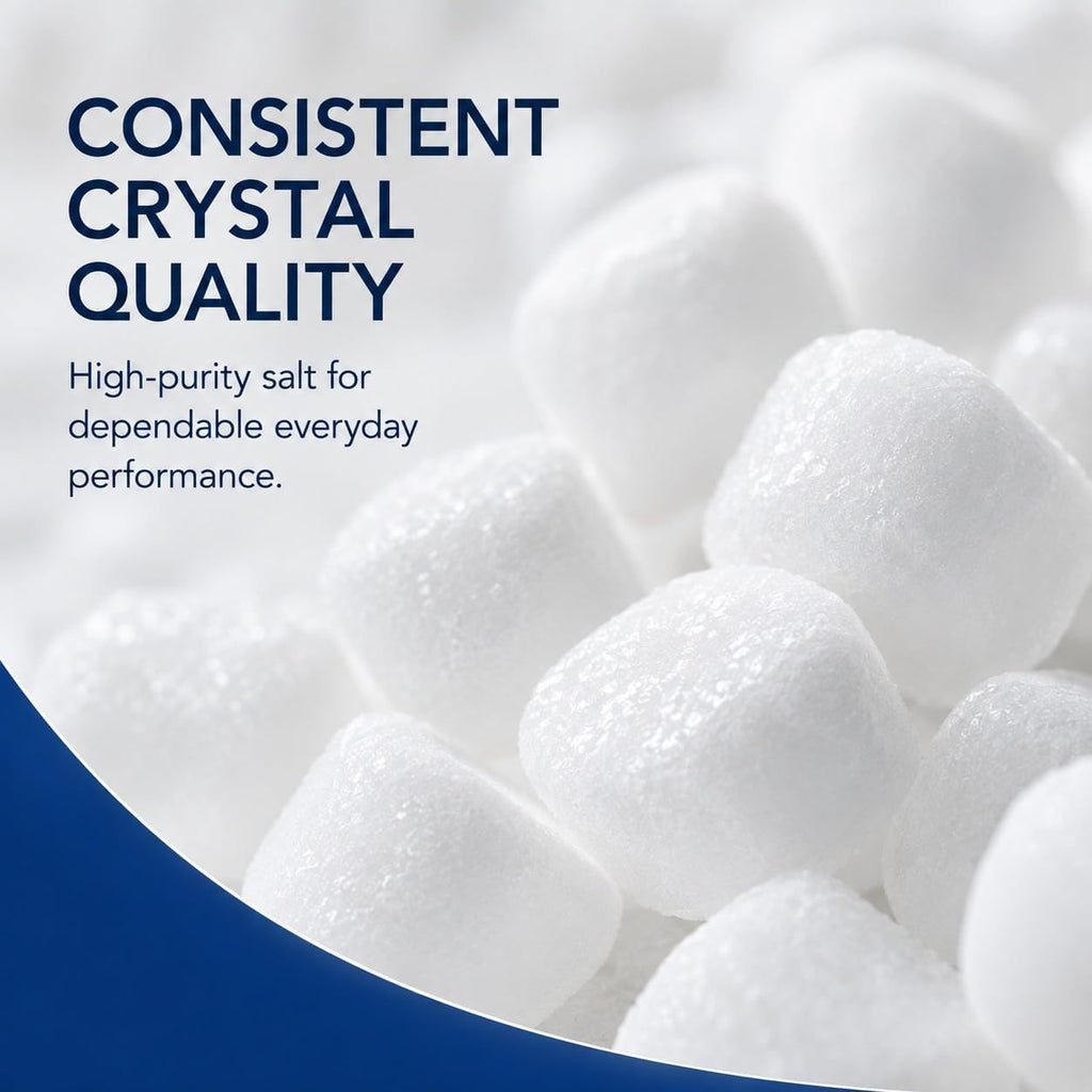 Natural Water Softener Salt Crystals 40 lb Bag 3 Pack G695