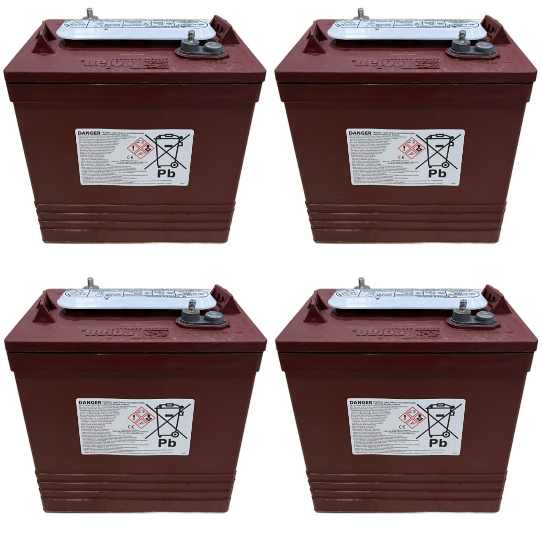 6V Deep-Cycle Flooded Battery 260Ah Pack of 4 U194