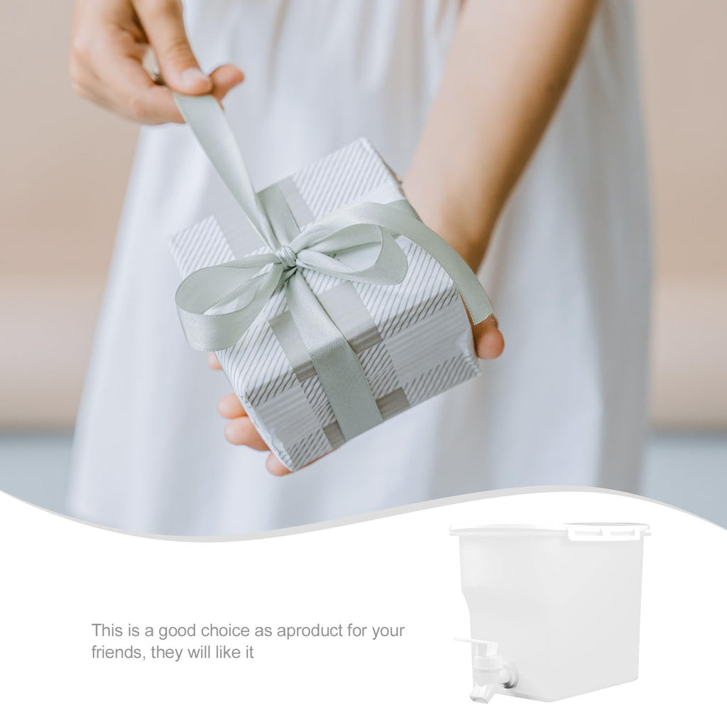 Water Jug with Faucet Large Capacity PP Container Y683729