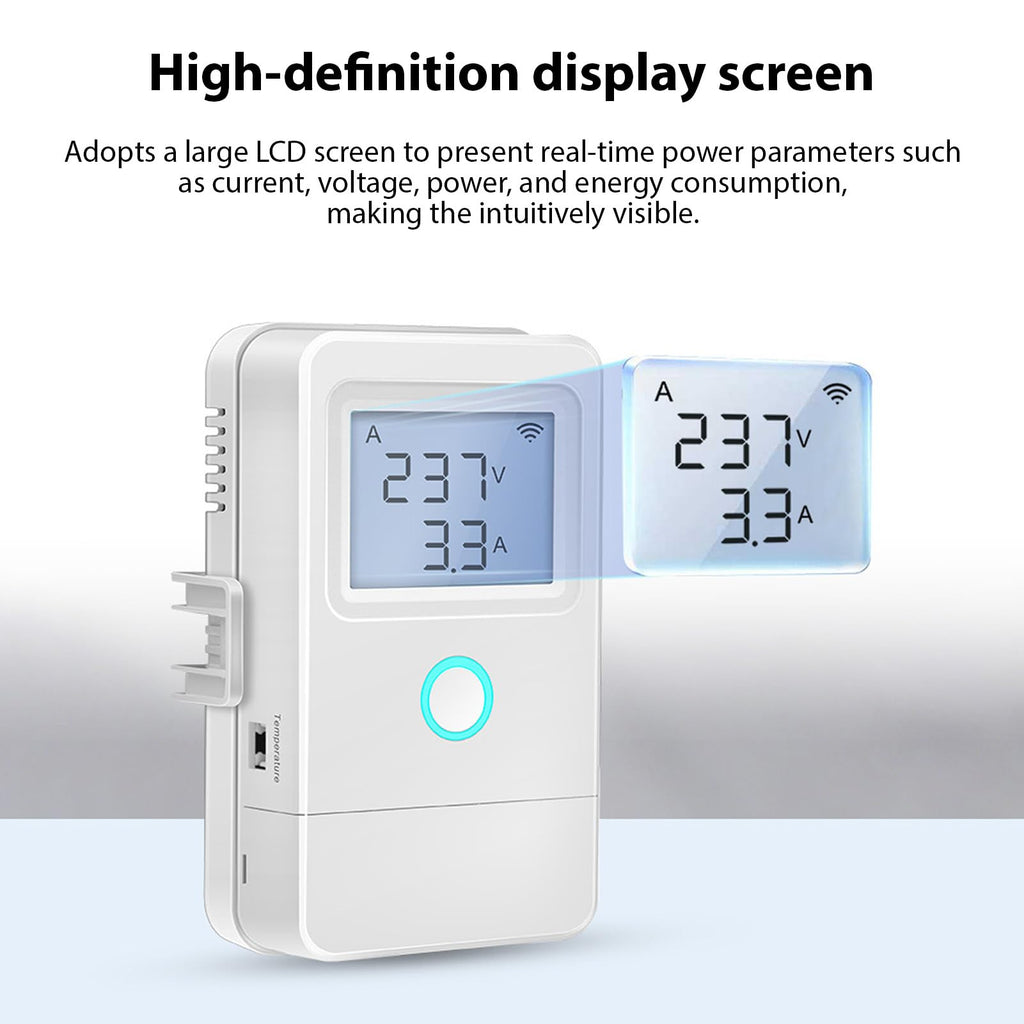 Smart Energy Monitor with 16A Circuit Breaker M39193
