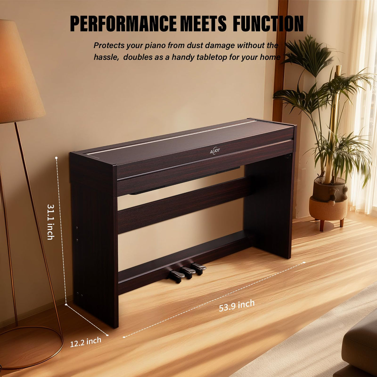 88 Key Weighted Digital Piano W2343