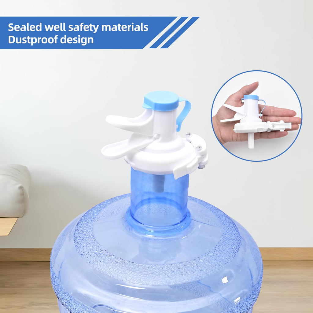 5 Gallon Collapsible Water Jug Holder and 2 Dispenser Valves A60482