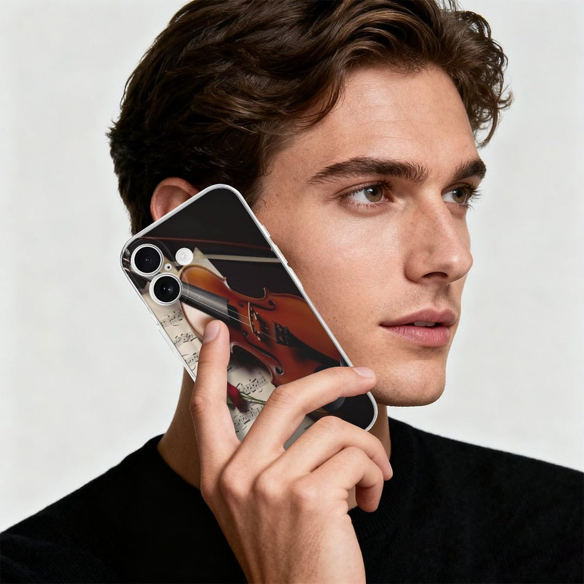 iPhone 17 Slim Shockproof Transparent Case U3517