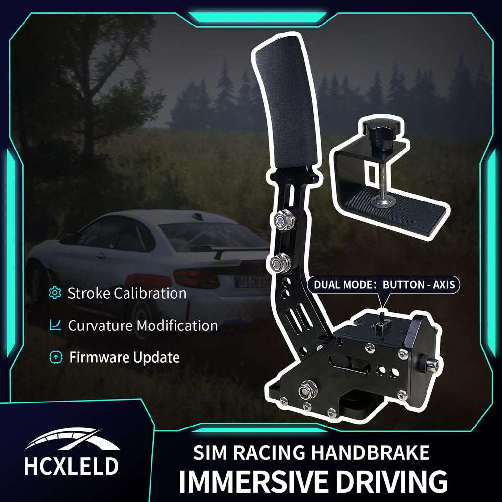Sim Racing Handbrake with Table Clamp B940597