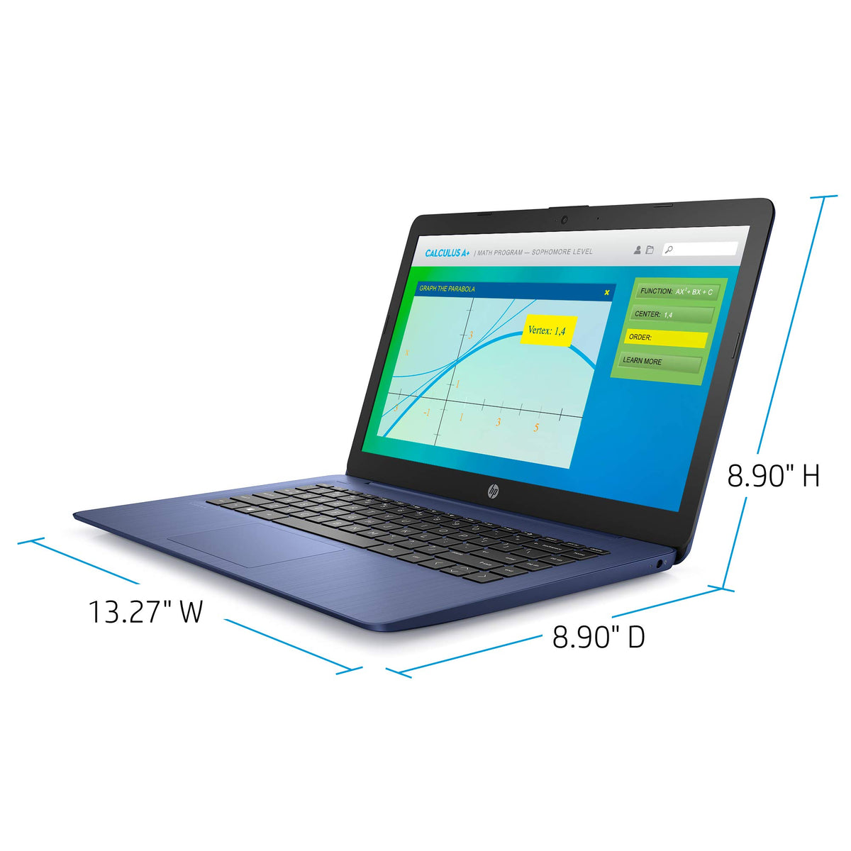 14-inch Laptop, Intel Celeron N4000, 4 GB RAM, 32 GB eMMC, Royal Blue Z486995