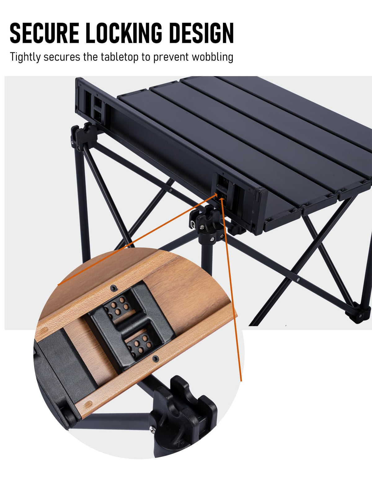 Ultralight Compact Aluminum Folding Camping Table S3754