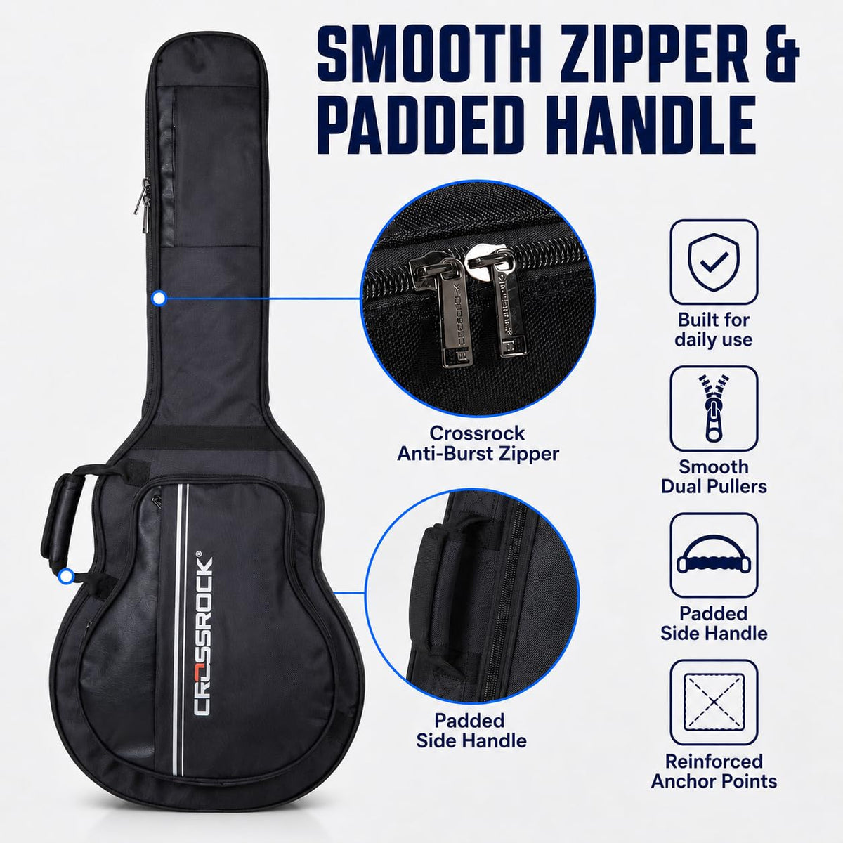 6-String Semi-Hollow Electric Guitar Gig Bag J235