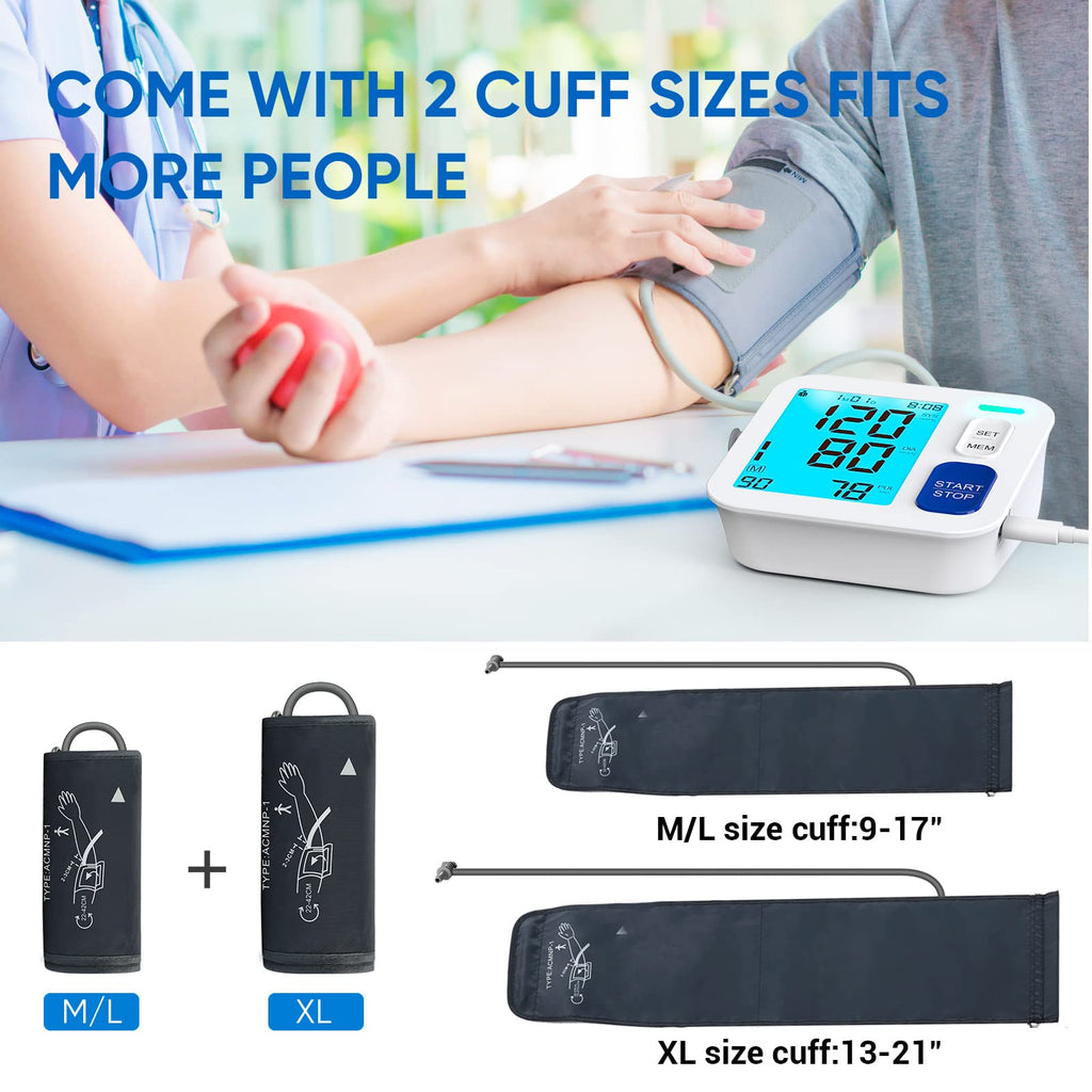 Blood Pressure Monitors with Extra Large Cuffs C9683