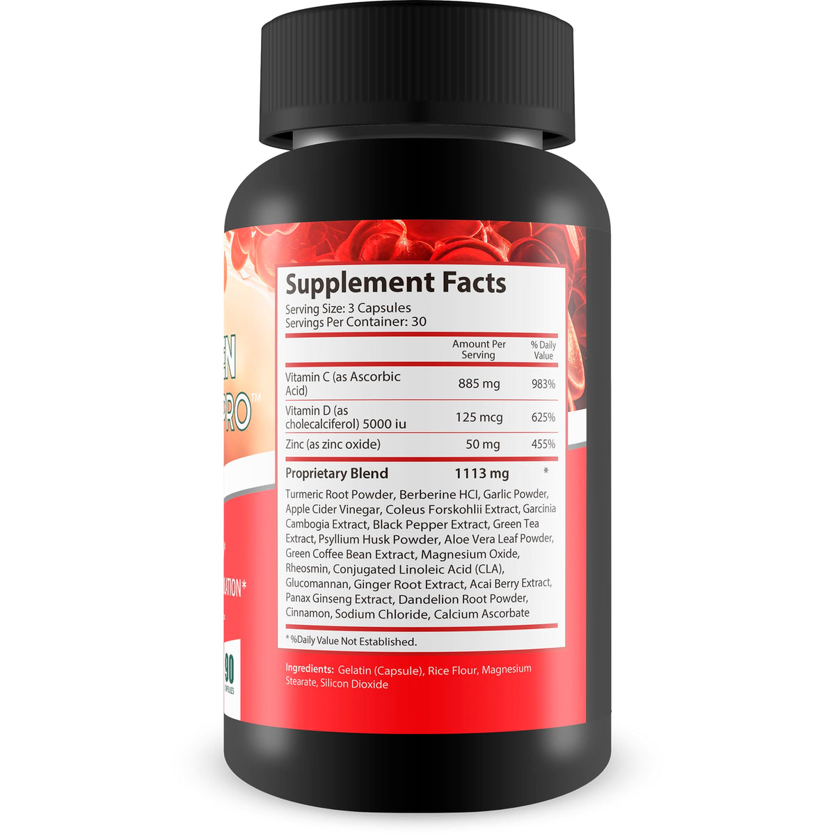 Blood Health Supplements with Magnesium Turmeric Vitamin D Vitamin C Zinc Q28677