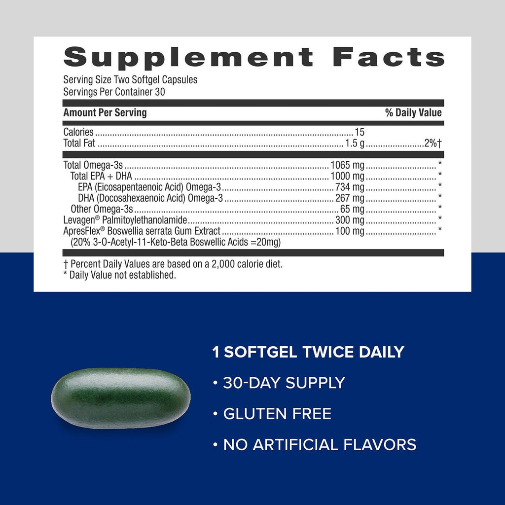 Fish Oil Plus Joint Omega 3 B864