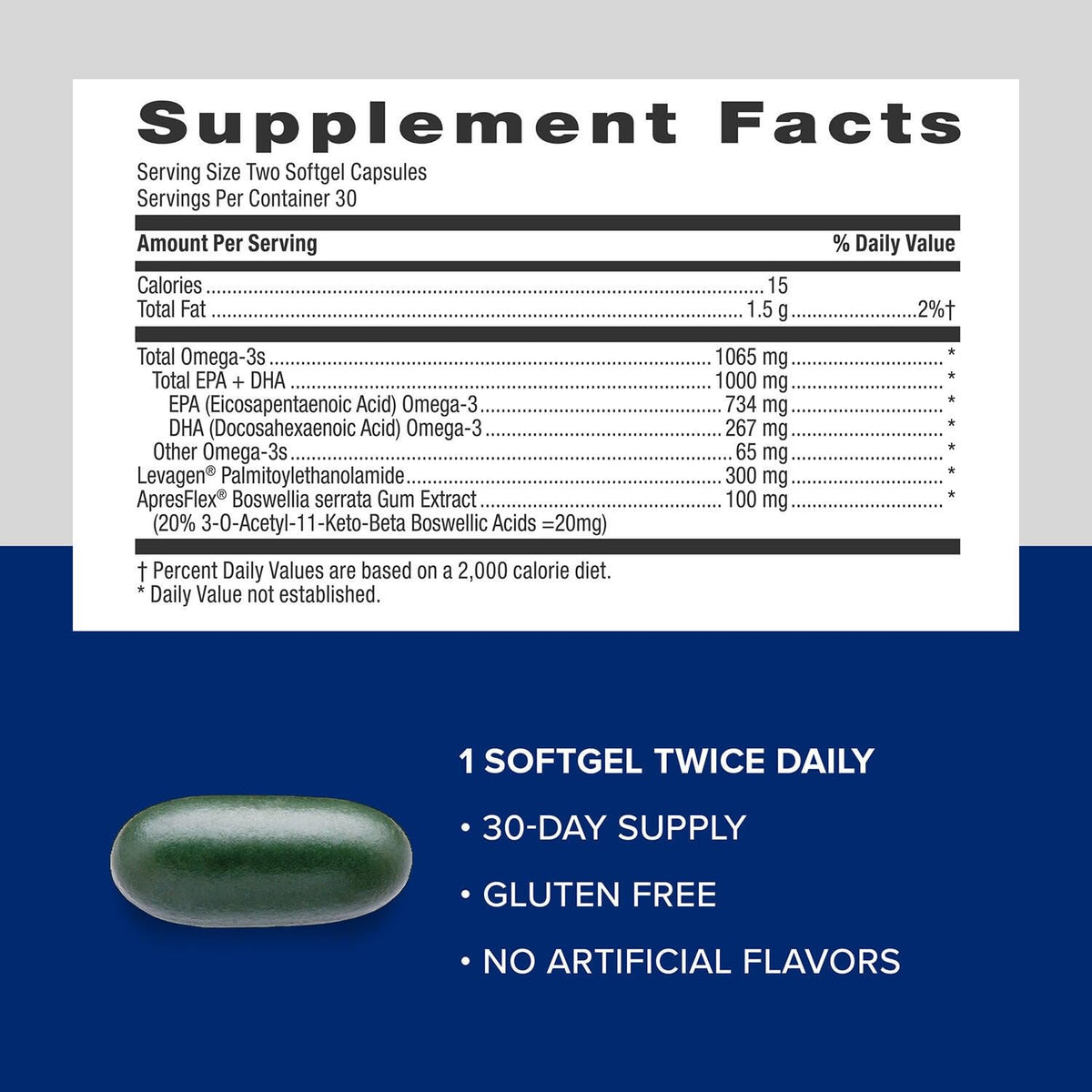 Fish Oil Plus Joint Omega 3 B864