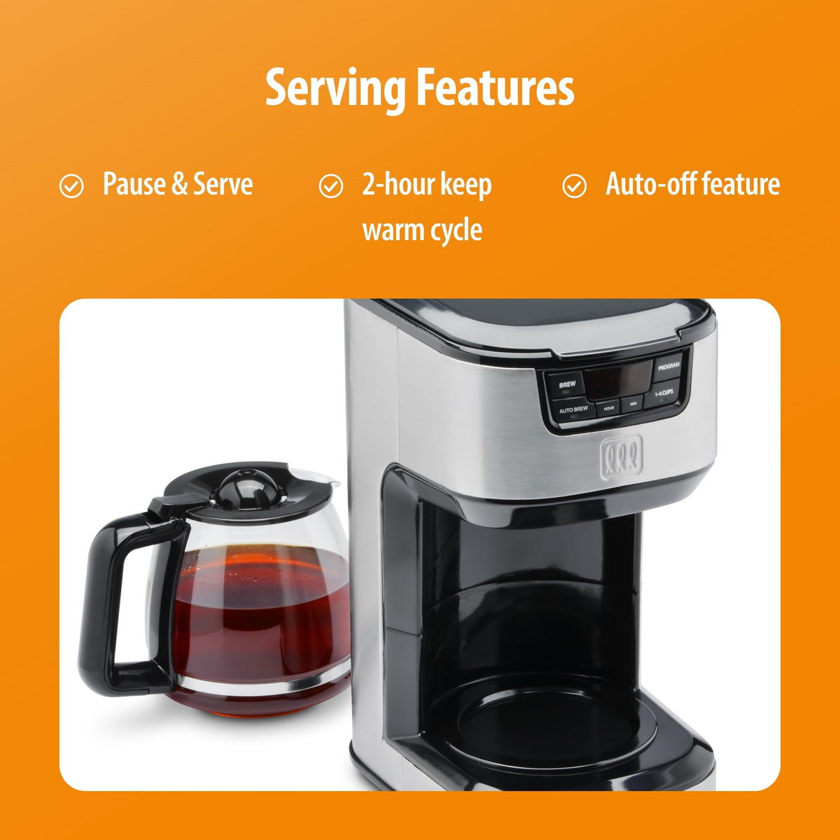12-Cup Digital Drip Coffee Maker R277192