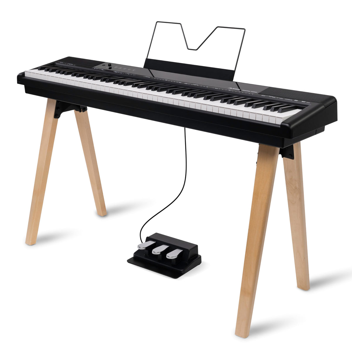 88-Key Black Digital Piano C668289