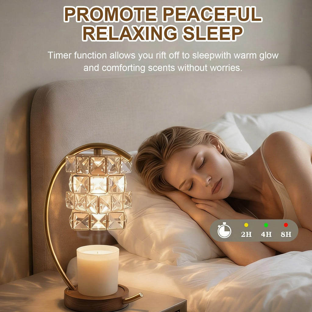 Candle Warmer Lamp with Timer Dimmable Wax Warmer N2810