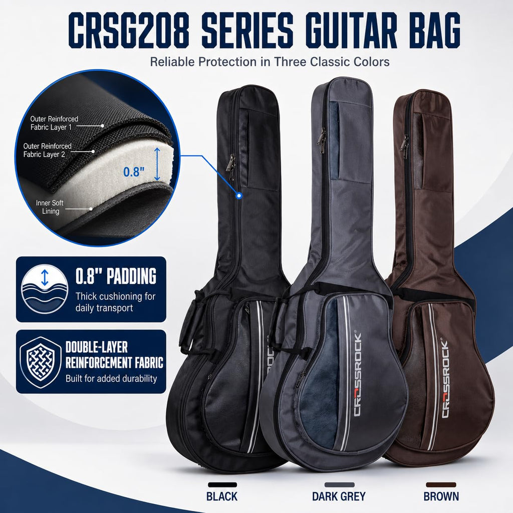 6-String Semi-Hollow Electric Guitar Gig Bag J235