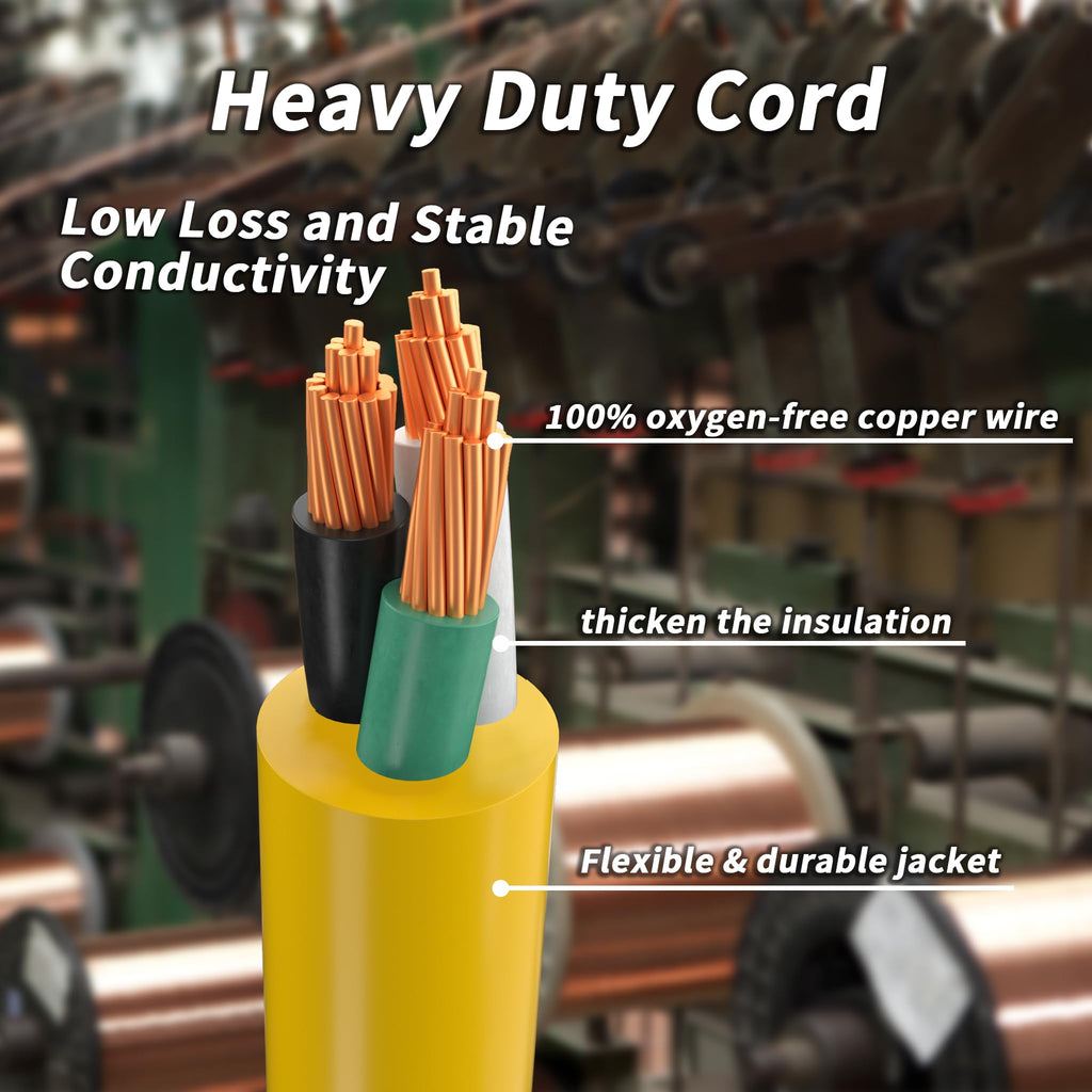 14/3 AWG 100 FT Heavy Duty Extension Cord N8771