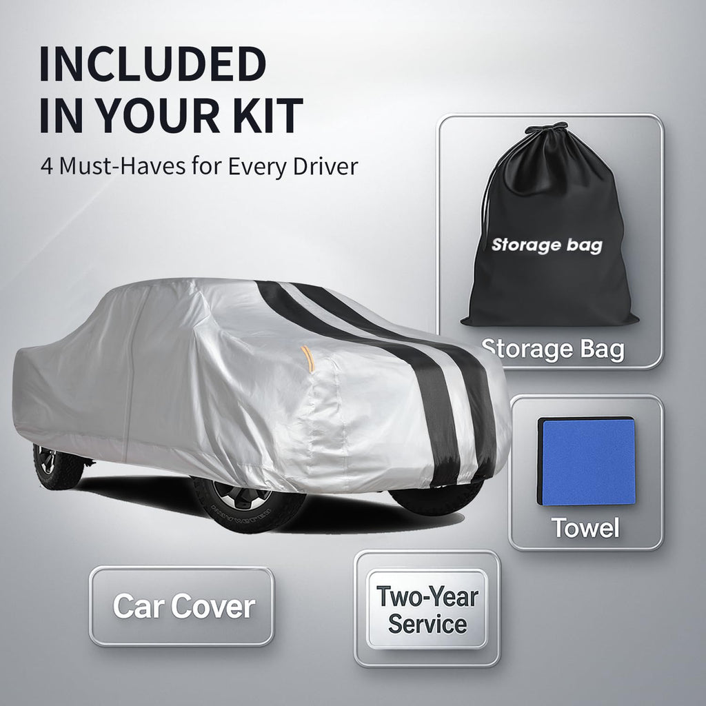 Waterproof Truck Cover with Zipper Z94046