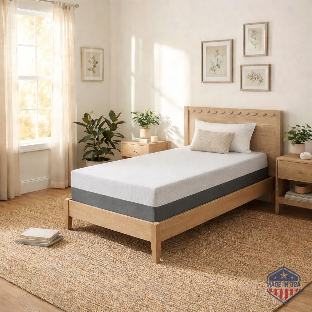 8 Inch Twin Gel Memory Foam Mattress G741