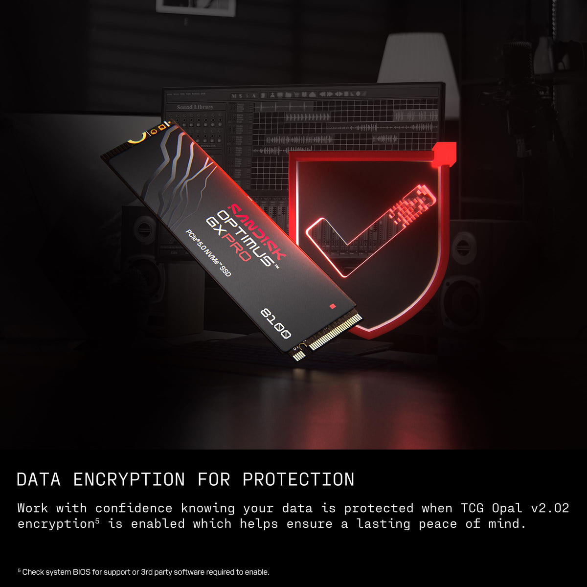 4TB PCIe 5.0 NVMe M.2 2280 SSD W256333