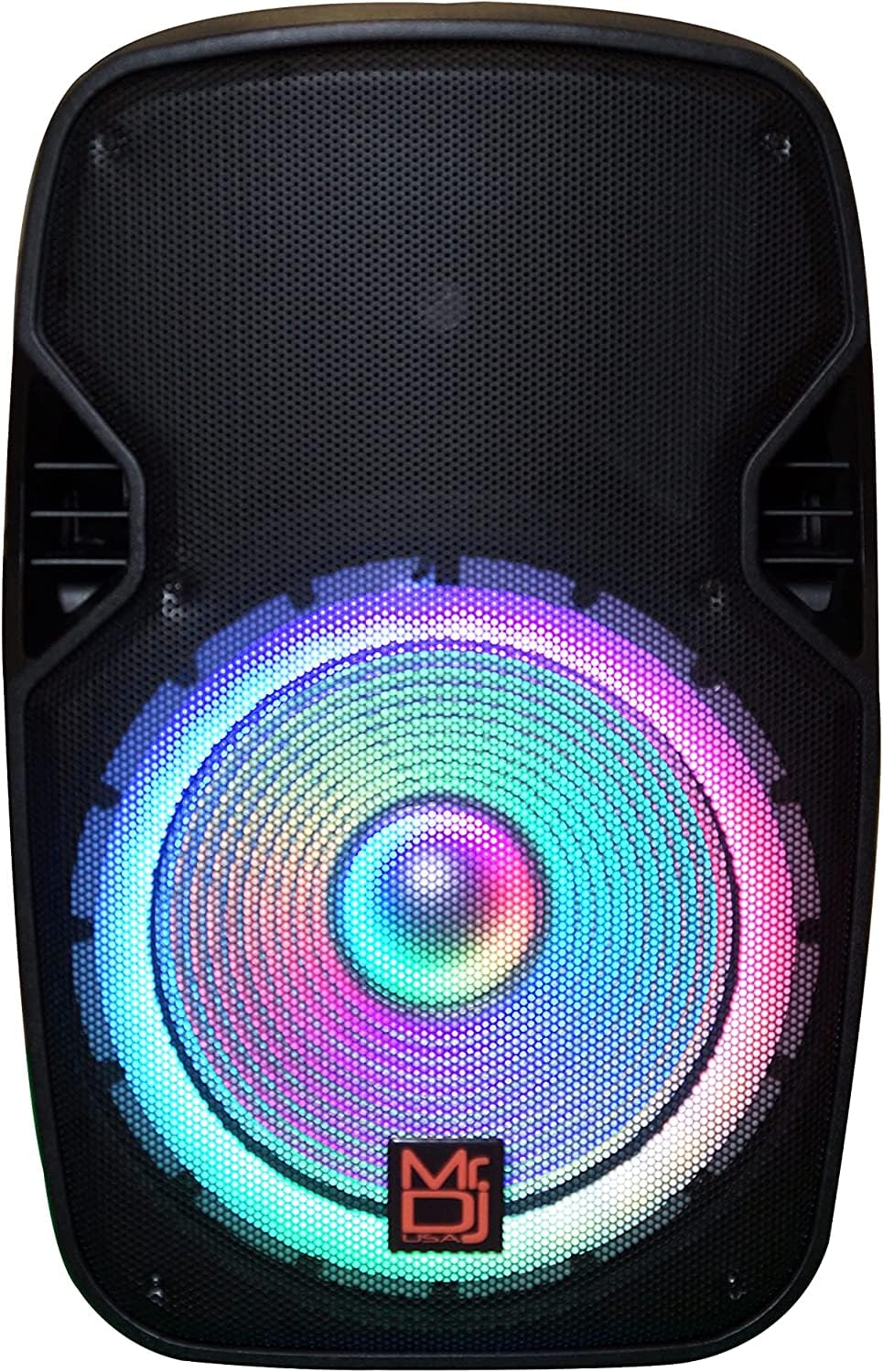 15" 2-Way Powered Bluetooth Karaoke Speaker with Speaker Stand R543