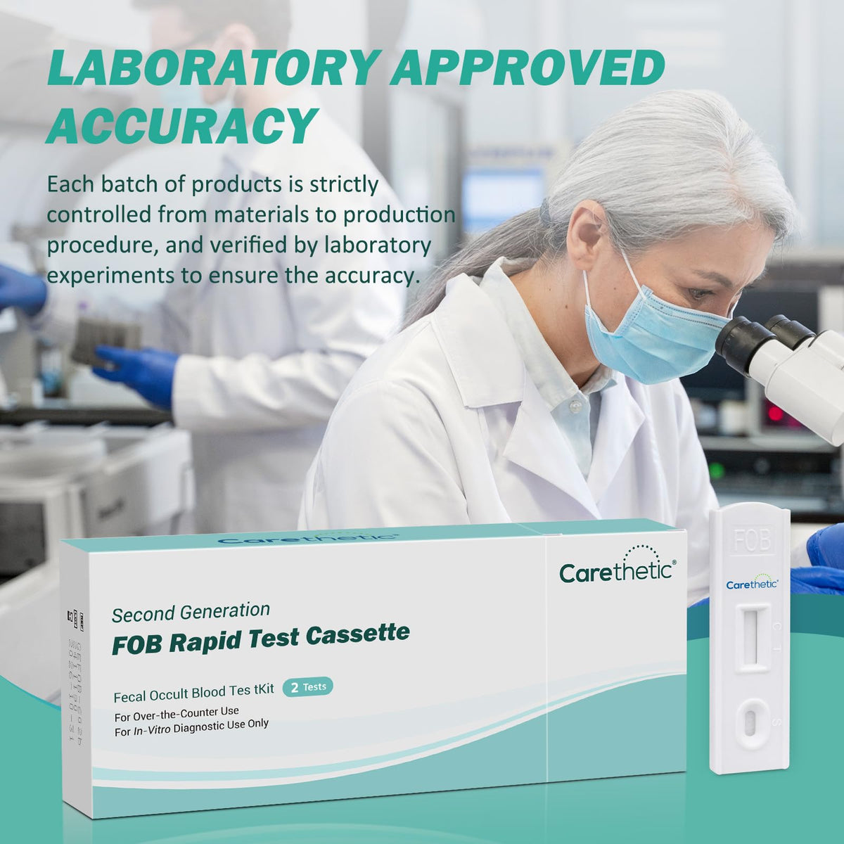 Immunochemical Fecal Occult Blood Screening Kit 2 Pack H212