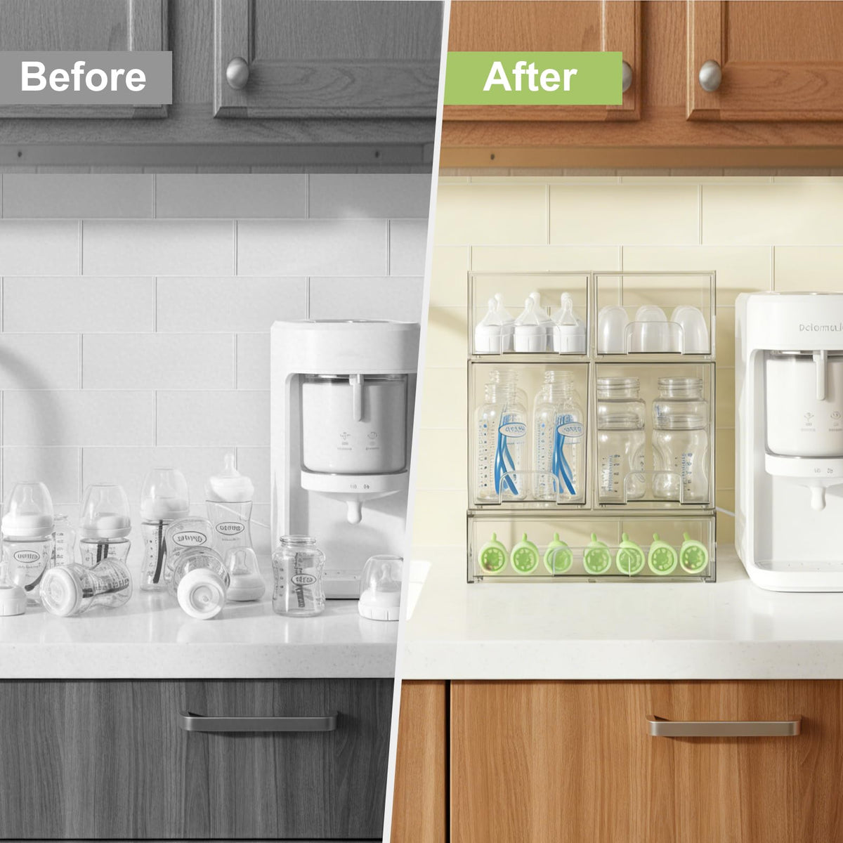 Acrylic Stackable Bottle Storage Organizer P297