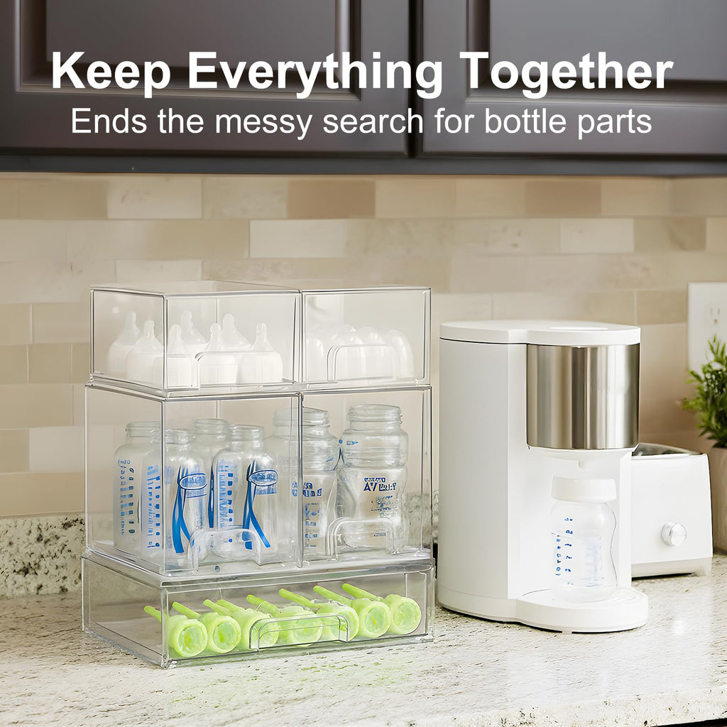 Acrylic Stackable Bottle Storage Organizer P297