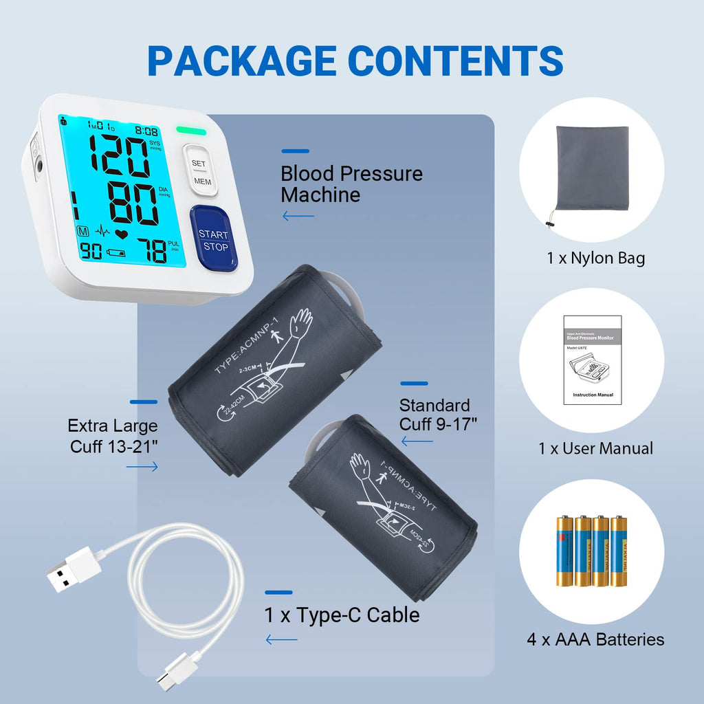 Blood Pressure Monitors with Extra Large Cuffs C9683