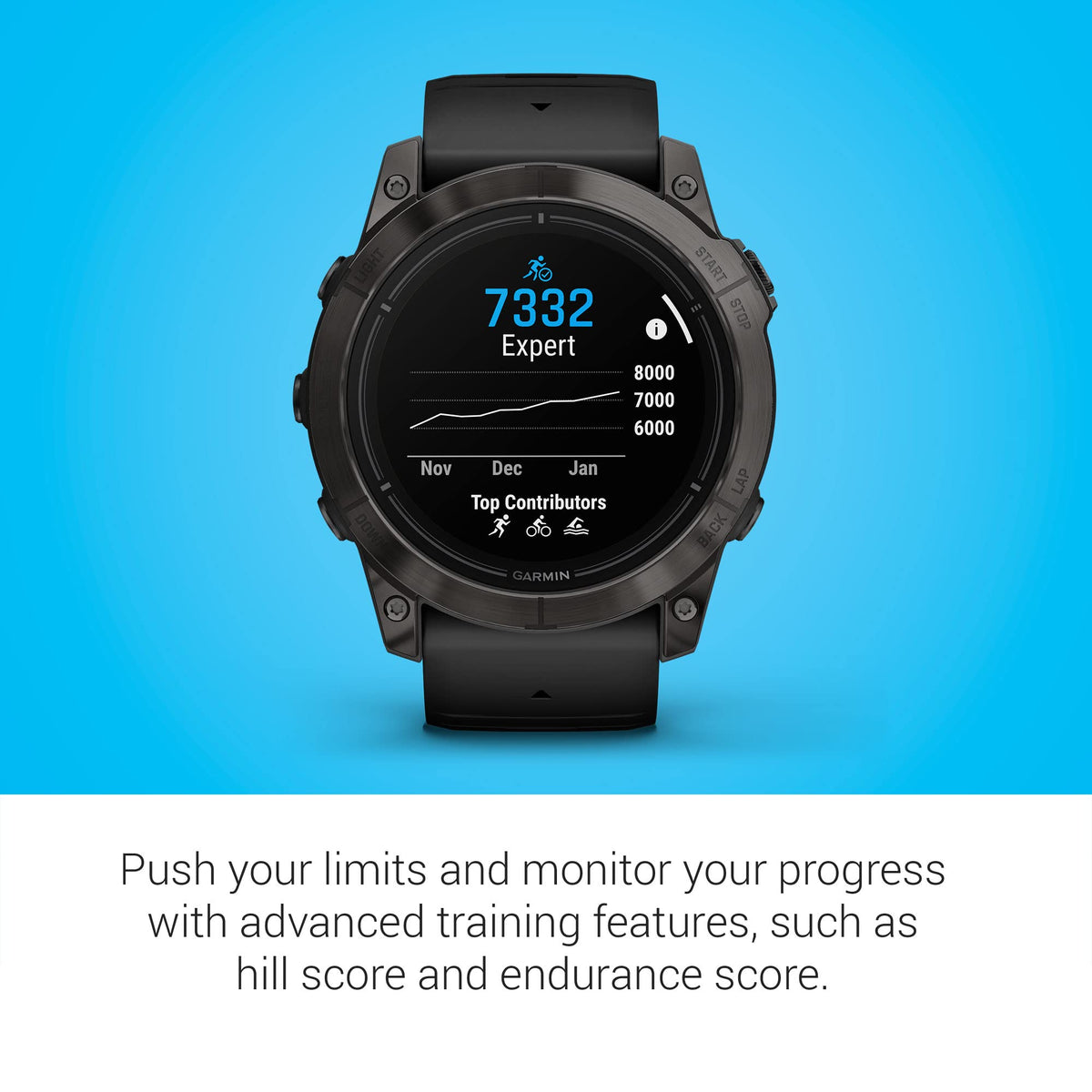 Black 51mm Smartwatch P42244